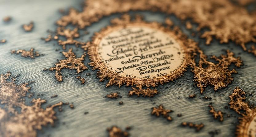 Intricate golden age Dutch map with nautical illustrations